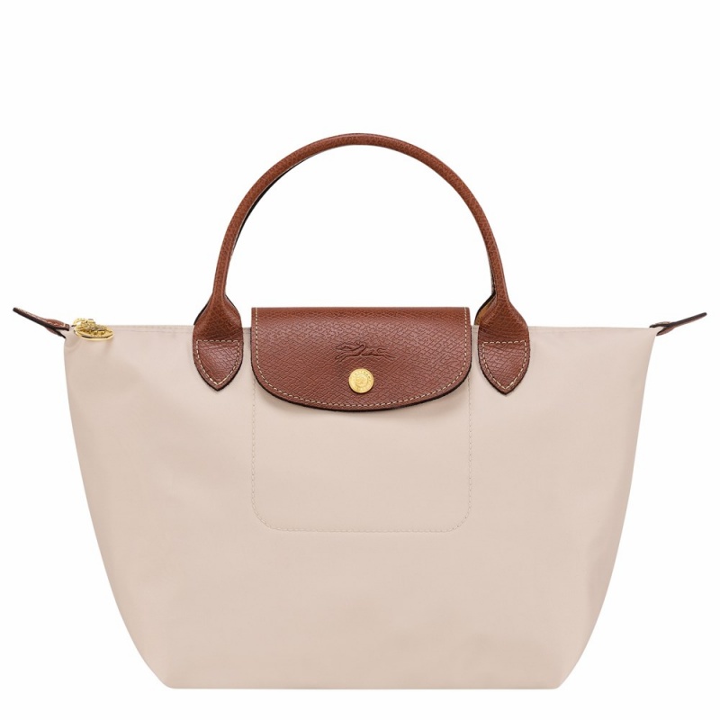 Nude Longchamp Le Pliage Original S Women's Handbags